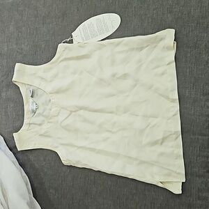 💥50% sale💥NEW Sunny Leigh silk tank top Small Petite #c113